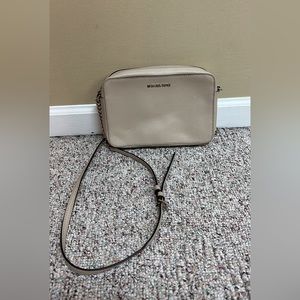 Michael Kors Jet Set Large Saffiano Leather Crossbody Bag
